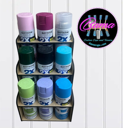 Expandable Hanging Spray Paint Rack