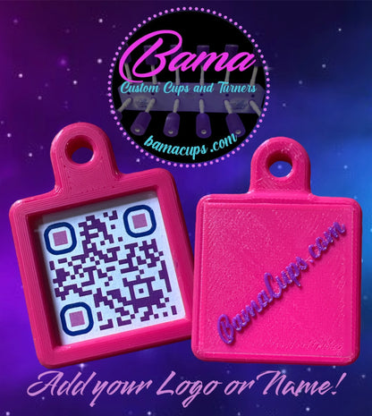 QR Code Keychain FREE SHIPPING!