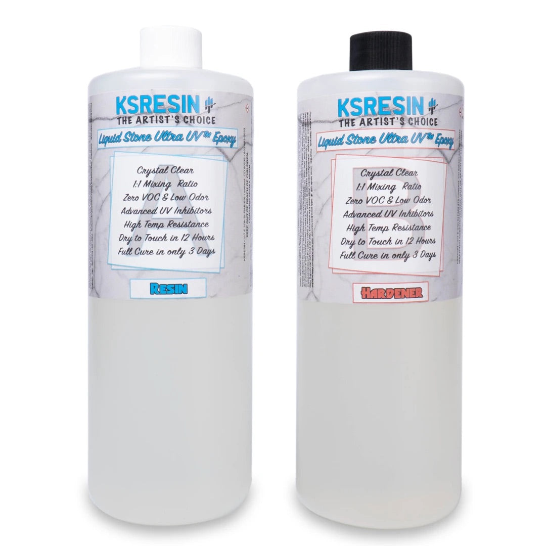 KSRESIN Liquid Stone Ultra UV™️ Countertop Epoxy Resin